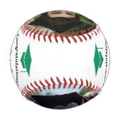 Foto-Klasse für benutzerdefinierte Abschluss 2025  Baseball (Rückseite)