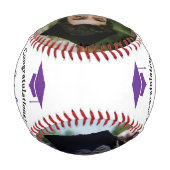 Foto-Klasse für benutzerdefinierte Abschluss 2025  Baseball (Rückseite)