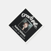 Foto-Klasse von Hand geschrieben Serviette (Ecke)