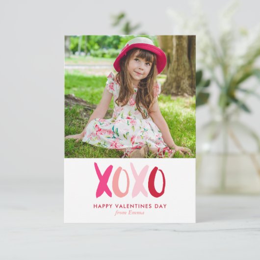 Foto-Klassenräume für Word Search Game Einladung (Stehend Vorderseite)