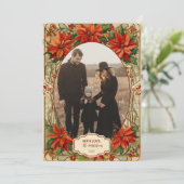 Foto Klassisches Botanisches Weihnachten (Stehend Vorderseite)