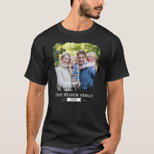 Foto-Kleidung Benutzerdefinierter Text & Foto T-Shirt