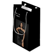 Foto Kleine Geschenktüte (Rückseite Schrägansicht)