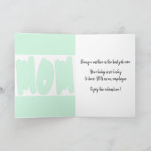 Foto-Kollage-ERSTE Muttertag Karte (Innenseite)