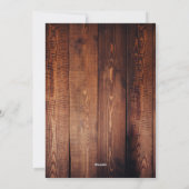 Foto Kollage Stallholz Frohe Weihnachten (Rückseite)