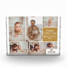 Foto-Kollektion der einfachen Modernen Väter Tag A Fotoblock