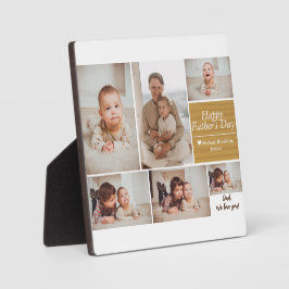 Foto-Kollektion der einfachen Modernen Väter Tag A Fotoplatte