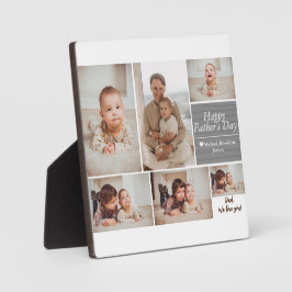 Foto-Kollektion der einfachen Modernen Väter Tag A Fotoplatte