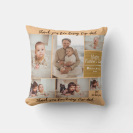 Foto-Kollektion der einfachen Modernen Väter Tag A Kissen