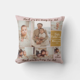 Foto-Kollektion der einfachen Modernen Väter Tag A Kissen