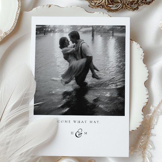 Foto "Komm, was Mai" Danke Karte