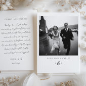 Foto "KOMME RAIN OR SHINE" Danke Karte