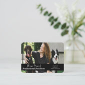 Foto, Kontakt, Services Visitenkarte (Stehend Vorderseite)