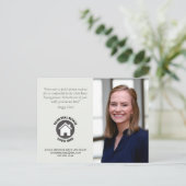 Foto "Kontaktinformationen zum Client überprüfen" Postkarte (Stehend Vorderseite)