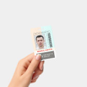 Foto-Krankenhaus für Mitarbeiter mit eigenem Barco Ausweis (Handheld)