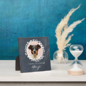 Foto-Kranz für die benutzerdefinierte Hundememorik Fotoplatte (InSitu)