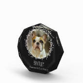 Foto-Kranz-Gedächtnis für Haustier-Verlust Keepake Fotoblock (Rechts)