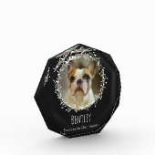 Foto-Kranz-Gedächtnis für Haustier-Verlust Keepake Fotoblock (Links)