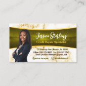 Foto-Kreditkarte Reparatur-Visitenkarte Visitenkarte (Vorderseite)