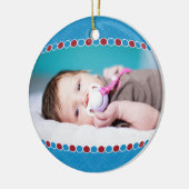 Foto-Kreis-Verzierung Keramikornament (Links)