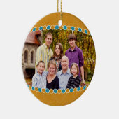 Foto-Kreis-Verzierung Keramikornament (Rechts)