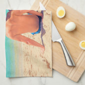 Foto Küchentücher mit Text anpassen (Viertel Falte)