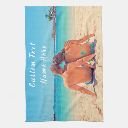 Foto Küchentücher mit Text anpassen (Vertikal)