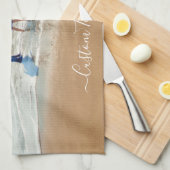 Foto Küchentücher mit Text anpassen (Viertel Falte)