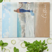 Foto Küchentücher mit Text anpassen (Gefaltet)