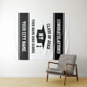 Foto-Kulisse für kundenspezifische Graduiertengrup Wandteppich (Beispiel (Horizontal))