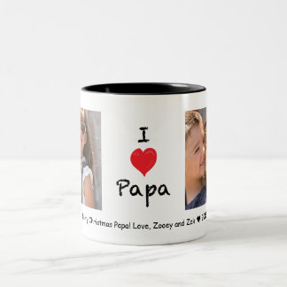 Foto-kundengerechte Tasse Liebe I Papa-2