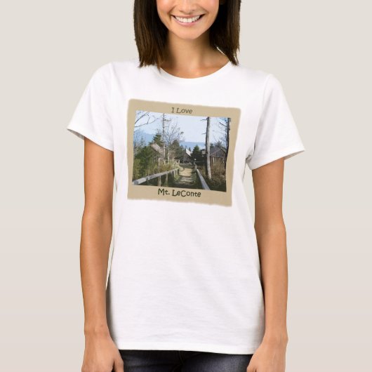 Foto-Kunst Liebe I Mt LeConte T-Shirt (Vorderseite)