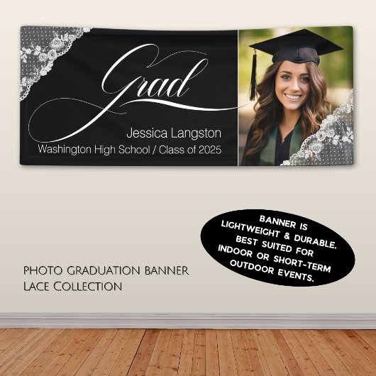 Foto Lace Abschluss Banner