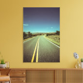 Foto Landschaft der Straße Leinwanddruck (Insitu (Wohnzimmer))