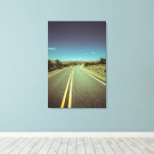 Foto Landschaft der Straße Leinwanddruck (Insitu (Holzboden))