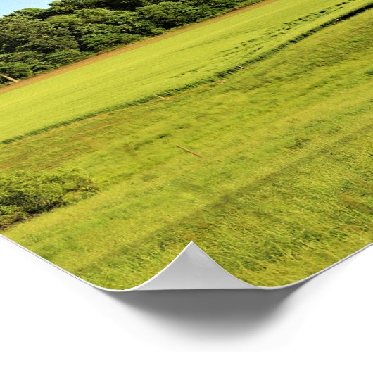 Foto Landschaft Poster (Ecke)