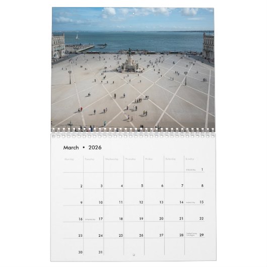 Foto Landschaften in Lissabon Kalender (Mär 2026)
