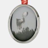 Foto Large Oval Frame hinzufügen (schwarz) Silbernes Ornament (Links)