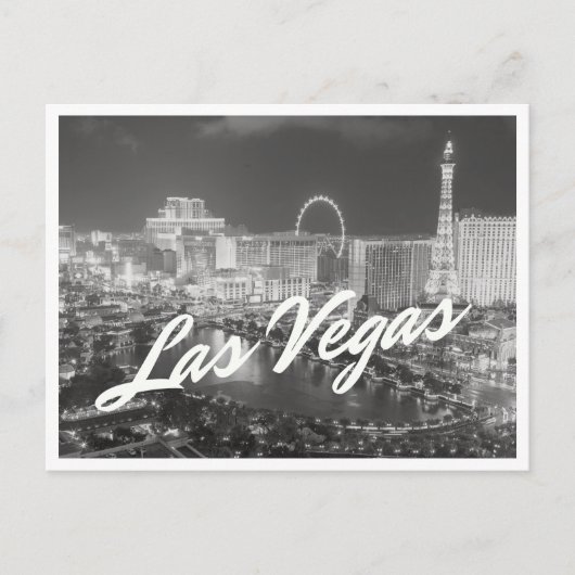 Foto Las Vegas Postkarte (Vorderseite)