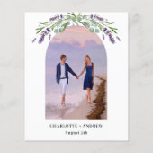 Foto Lavendel (Rückseite)