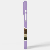Foto Lavendel Monogram Case-Mate iPhone Hülle (Rückseite / Links)