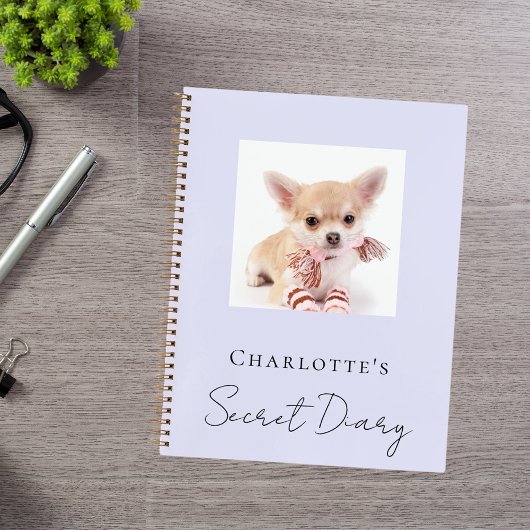 Foto-Lavendel Notizblock