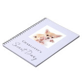 Foto-Lavendel Notizblock (Linke Seite)