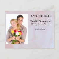 Foto Lavender Mist Marble Save the Date