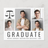 Foto Law School Graduation Party Einladung (Vorderseite)