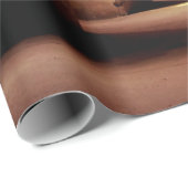 Foto leerer Gänge Geschenkpapier (Rolleneckpunkt)