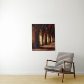 Foto leerer Gänge Wandteppich (Beispiel)