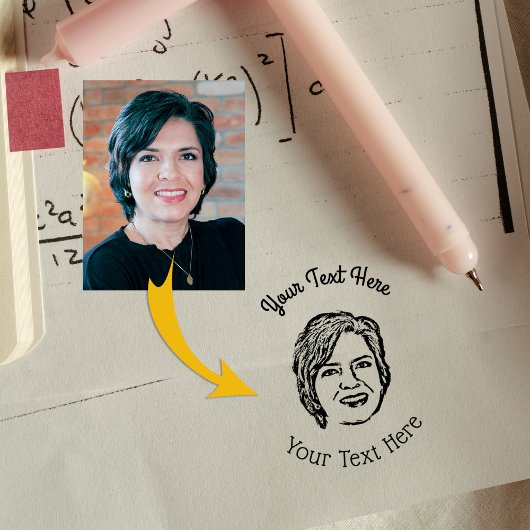 Foto-Lehrer Gummistempel