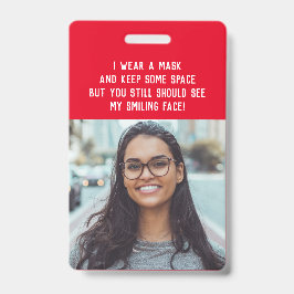 Foto Lehrer Krankenschwester Roter Name Ausweis