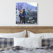 Foto-Leinwand mit Namen Leinwanddruck (Insitu (Schlafzimmer))